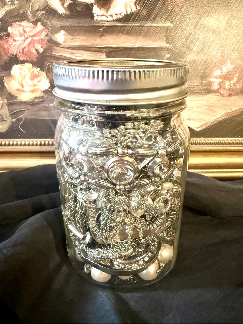 Mystery Jewelry Jar - Silver Nights
